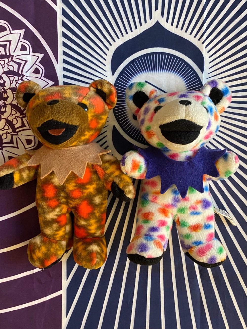 The Grateful Dead Beanie Bears by Liquid Blue